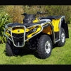 CAN-AM 500 OUTLANDER 12-13 BULLBAR GALVANISED - BB13G