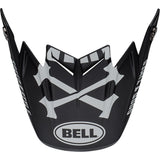BELL S/P - MOTO-9 FLEX PEAK FASTHOUSE WRWF MATT BLK/WHT/RED #