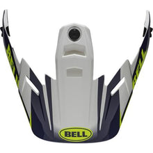 Bell S/P - MX-9 ADV Peak Dash WHT/BLU/HIVZ