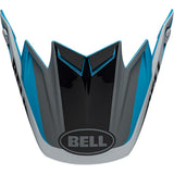 BELL S/P - MOTO-9 FLEX PEAK DIV M/G WHT/BLK/BLU #