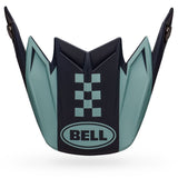 BELL S/P - MOTO-9 FLEX PEAK BREAKAWAY MATT NAVY/LT-BLU (O/S) #
