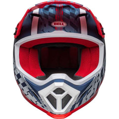BELL MX-9 MIPS OFFSET MATT METAL BLUE/WHT (SM) [ONC01] #