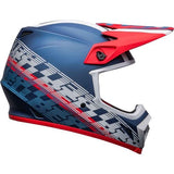BELL MX-9 MIPS OFFSET - MATTE BLUE/WHITE
