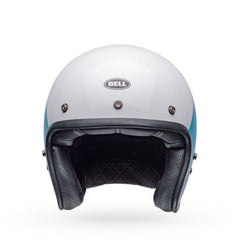 BELL CUSTOM 500 RIFF WHT/BLU (SM) [ONC01] #