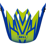 BELL S/P - MX-9 MIPS PEAK DISRUPT MATT CLASSIC BLU/HI-VIZ YEL #