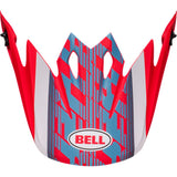 BELL S/P - MX-9 MIPS PEAK OFFSET MATT METALLIC BLU/WHT #