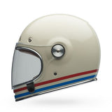 BELL BULLITT STRIPES HERITAGE PEARL - WHITE/OXBLOOD/BLUE