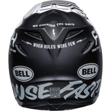 BELL MOTO-9S FLEX FASTHOUSE FLEX CREW MATT BLK/WHT (SM) [ONC01] #