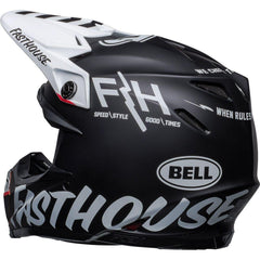 BELL MOTO-9S FLEX FASTHOUSE FLEX CREW MATT BLK/WHT (SM) [ONC01] #