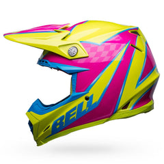 BELL MOTO-9S FLEX SPRITE YEL/MAG (MD) [ONC01] #
