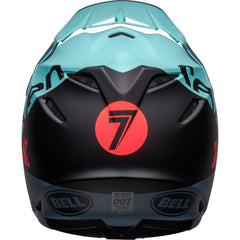 BELL MOTO-9S FLEX SEVEN VANGUARD LE MATT AQUA/BLK (MD) [ONC01] #