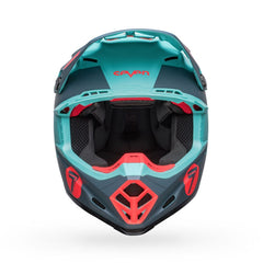 BELL MOTO-9S FLEX SEVEN VANGUARD LE MATT AQUA/BLK (LG) [ONC01] #