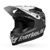 BELL MOTO-9 MIPS YTH FASTHOUSE FLYING COLOUR M.BLK/WHT (S/M) [ONC01] #