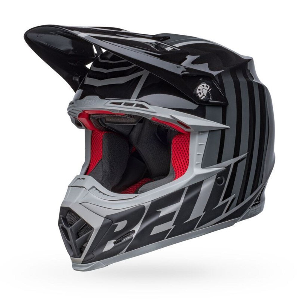 BELL MOTO-9S FLEX SPRINT M/G BLK/GRY (LG) [ONC01] #