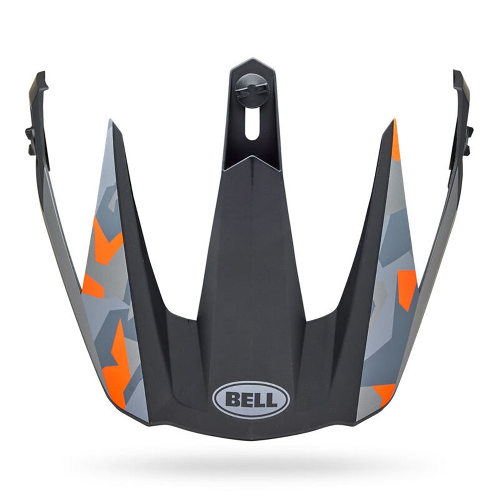 BELL S/P - MX-9 ADV PEAK 22 MESA MATT BLK/ORG CAMO #