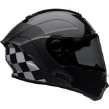 BELL STAR DLX MIPS LUX CHECKER MATTE GLOSS BLACK/WHITE