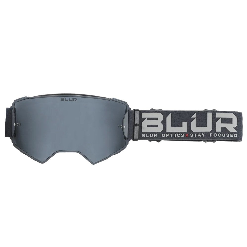 BLUR B-60 GOGGLE CEMENT MATT GRY (SIL LENS)