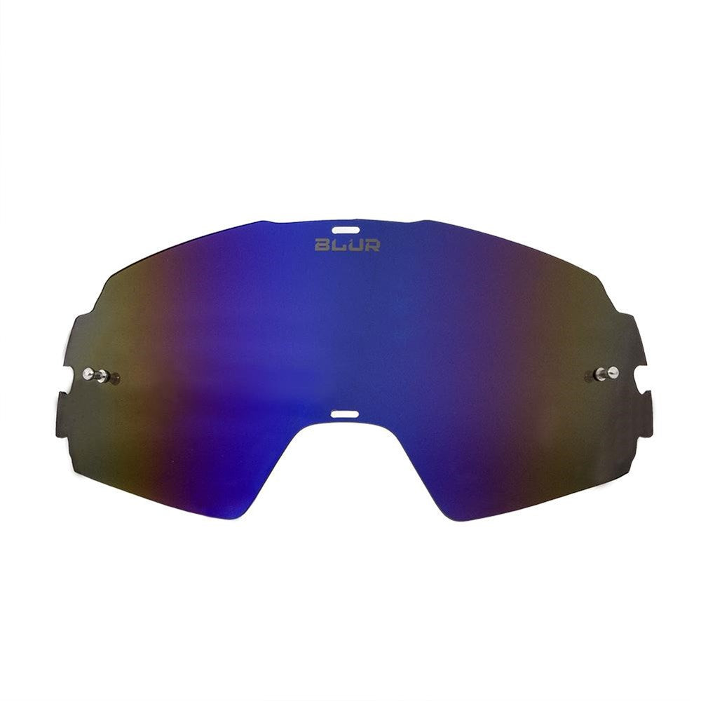 BLUR B-20 LENS RAD BLU W/TEAR OFFS PINS