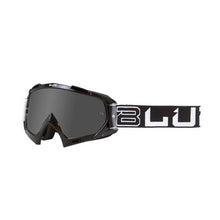 BLUR B-10 GOGGLE TWO FACE HIVZ/BLK/WHT (SIL LENS)
