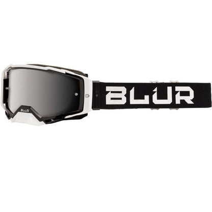 BLUR B-40 GOGGLE BLK/WHT (SIL LENS)
