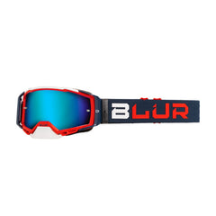 BLUR B-40 LENS RAD BLU W/TEAR OFF PINS
