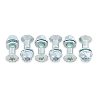 Bolt Euro Style Hub Savers Black (Pack of 6)