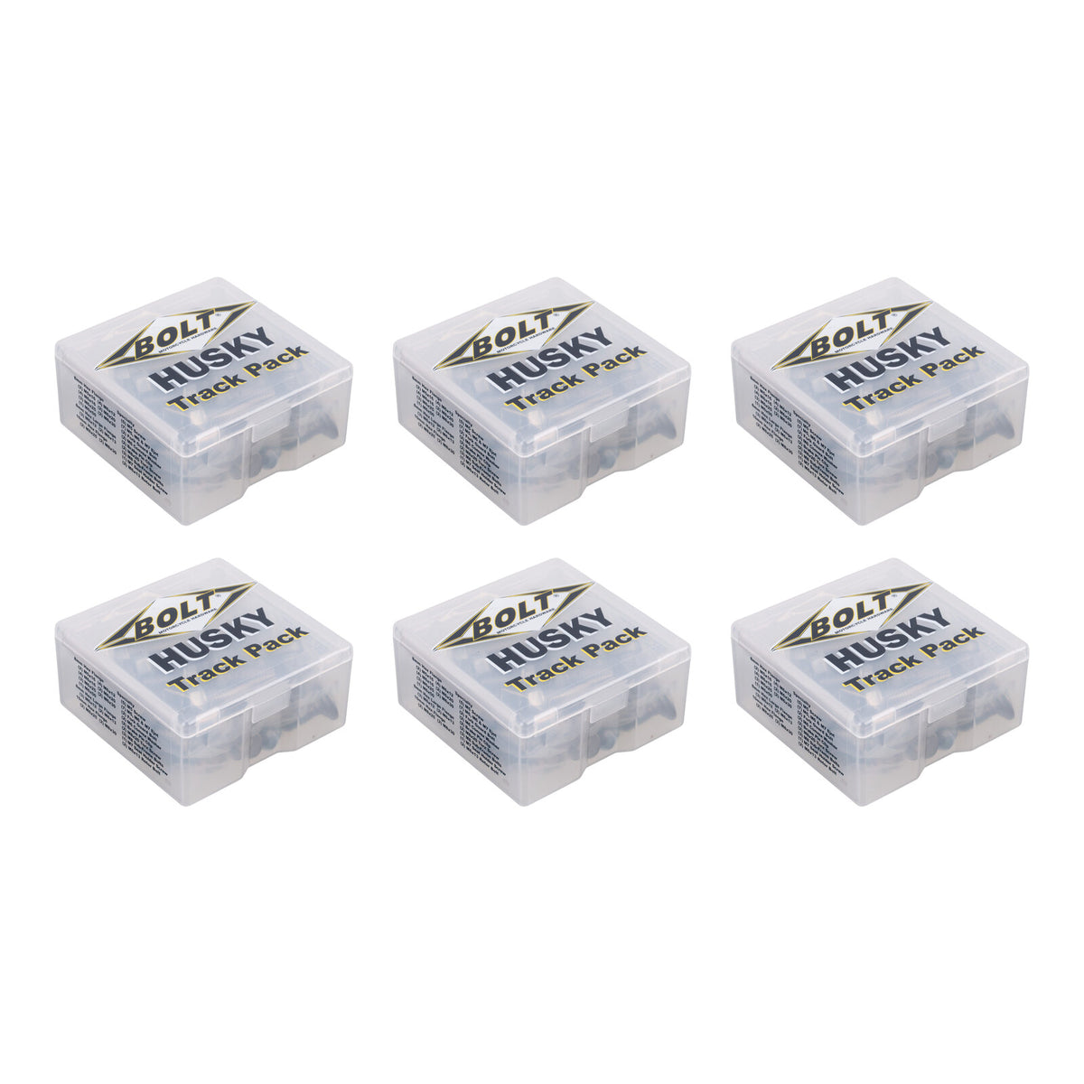 Bolt Husky Track Pack - 6 Kits in POP Display