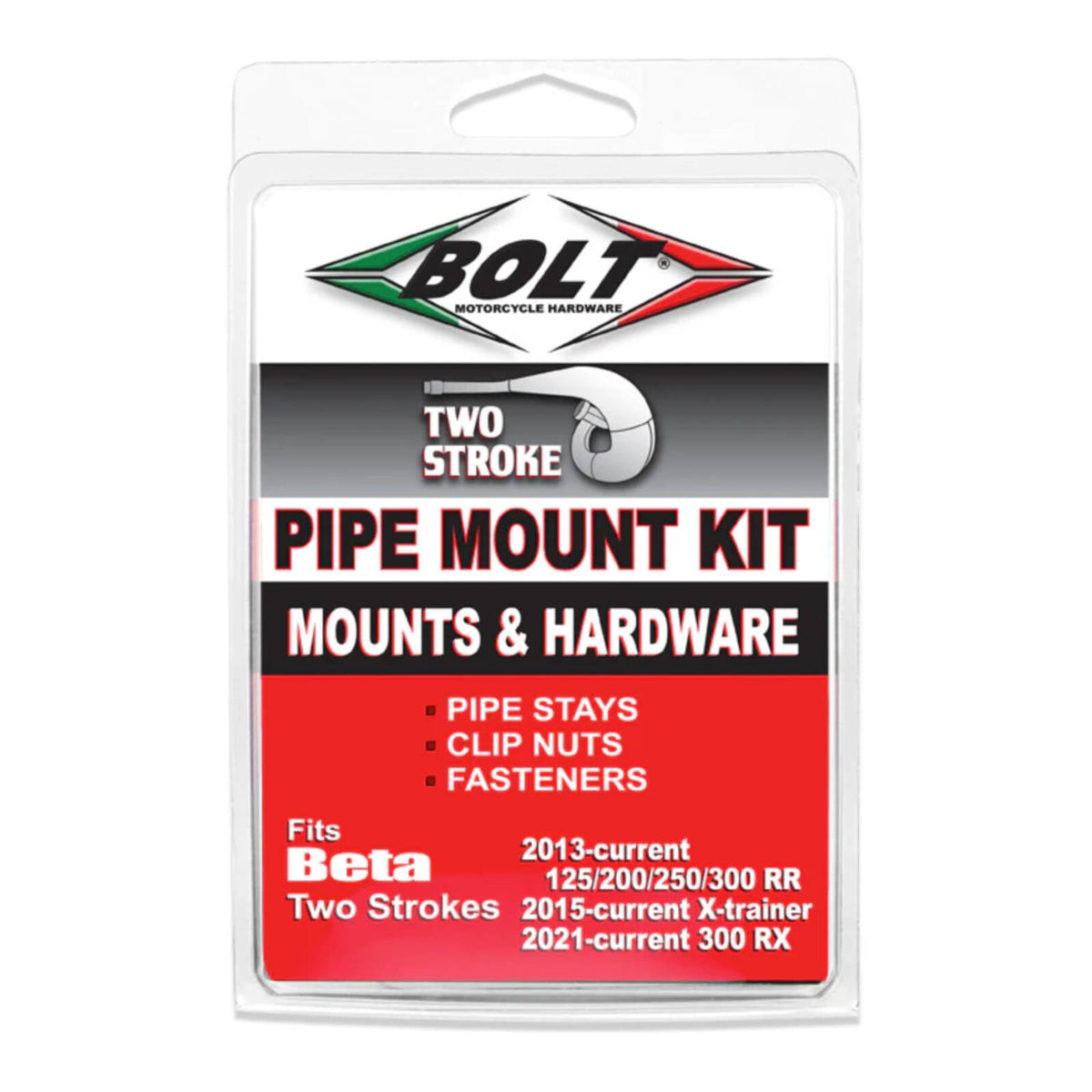 Bolt 2-Stroke Pipe Mount Kit - Beta