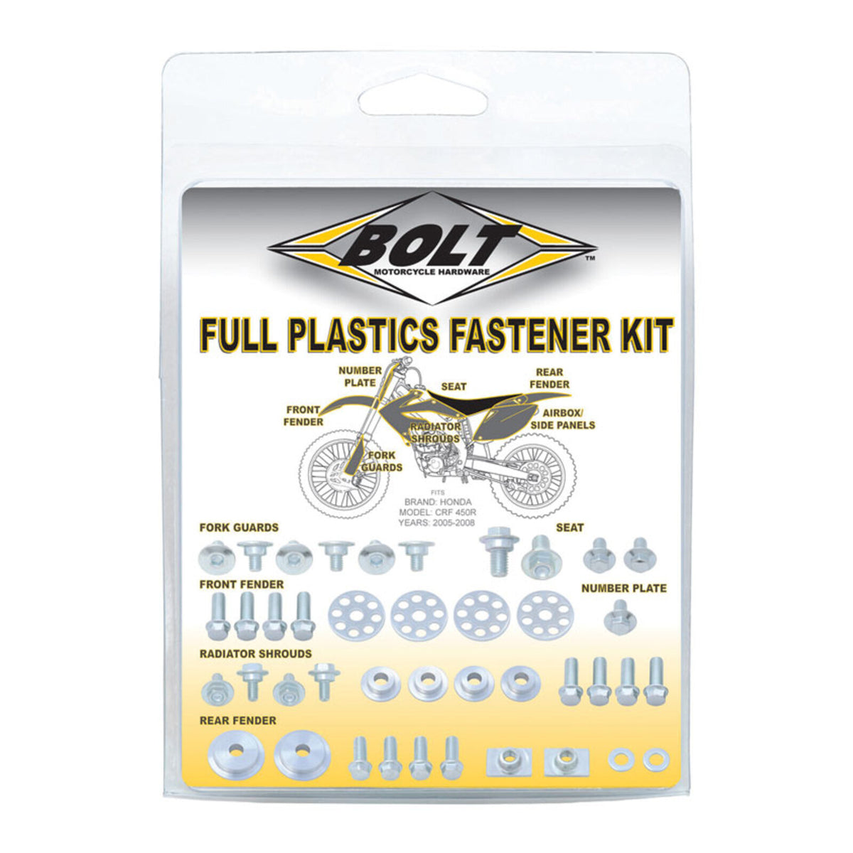 Bolt Body Work Fastener Kit KTM 85SX '03-'12