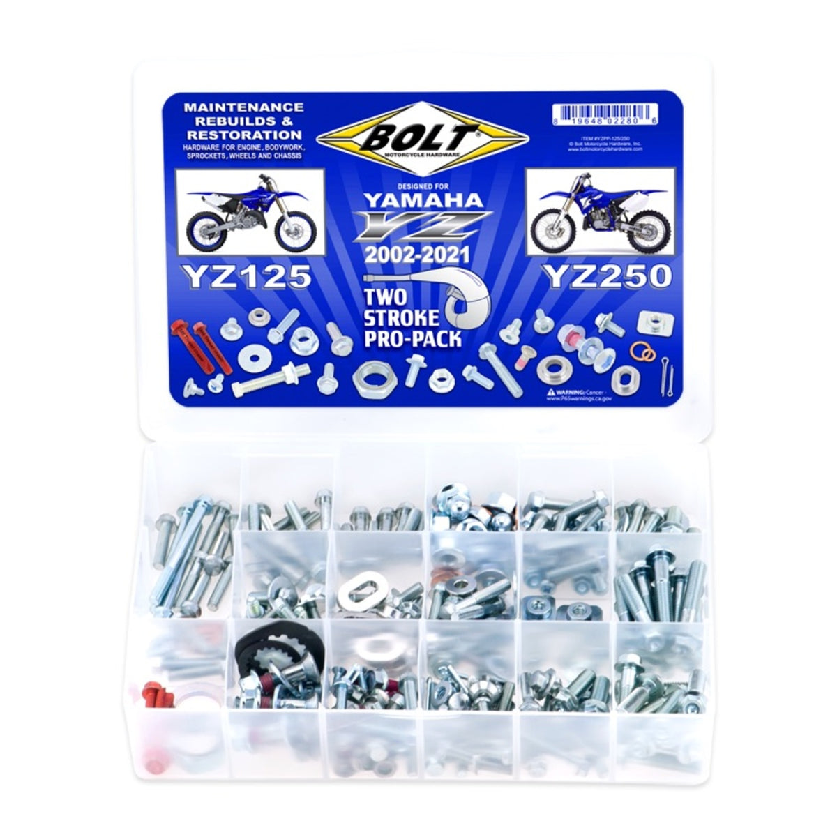 Bolt 2-Stroke Pro Pack for Yamaha YZ125/250 ('02-'21)