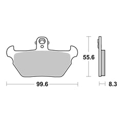Brembo Prime Brake Pad Sinter Front 07BB22SA