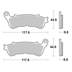 Brembo Prime Brake Pad Sinter Front 07HO57SA
