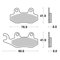 Brembo Prime Brake Pad Sinter Front 07YA21SA