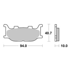 Brembo Prime Brake Pad Sinter Front 07YA34SA