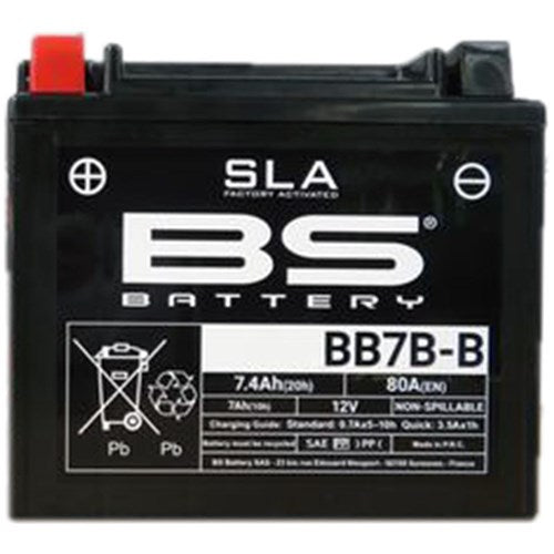 BS BATTERY DRY - BB7B-B (inc acid) - [CTN 4] (UN2796/CLASS 8 - II)