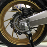 CHAIN ADJUSTER WITH PICKUP SPOOLS CB650F,CB650R,CBR650F & CBR650R 14-23 - SILVER - CAB552SIL