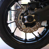 CHAIN ADJUSTER WITH PICKUP SPOOLS MT-07 14-24 & XSR 700 16-24 - SILVER - CAB834SIL