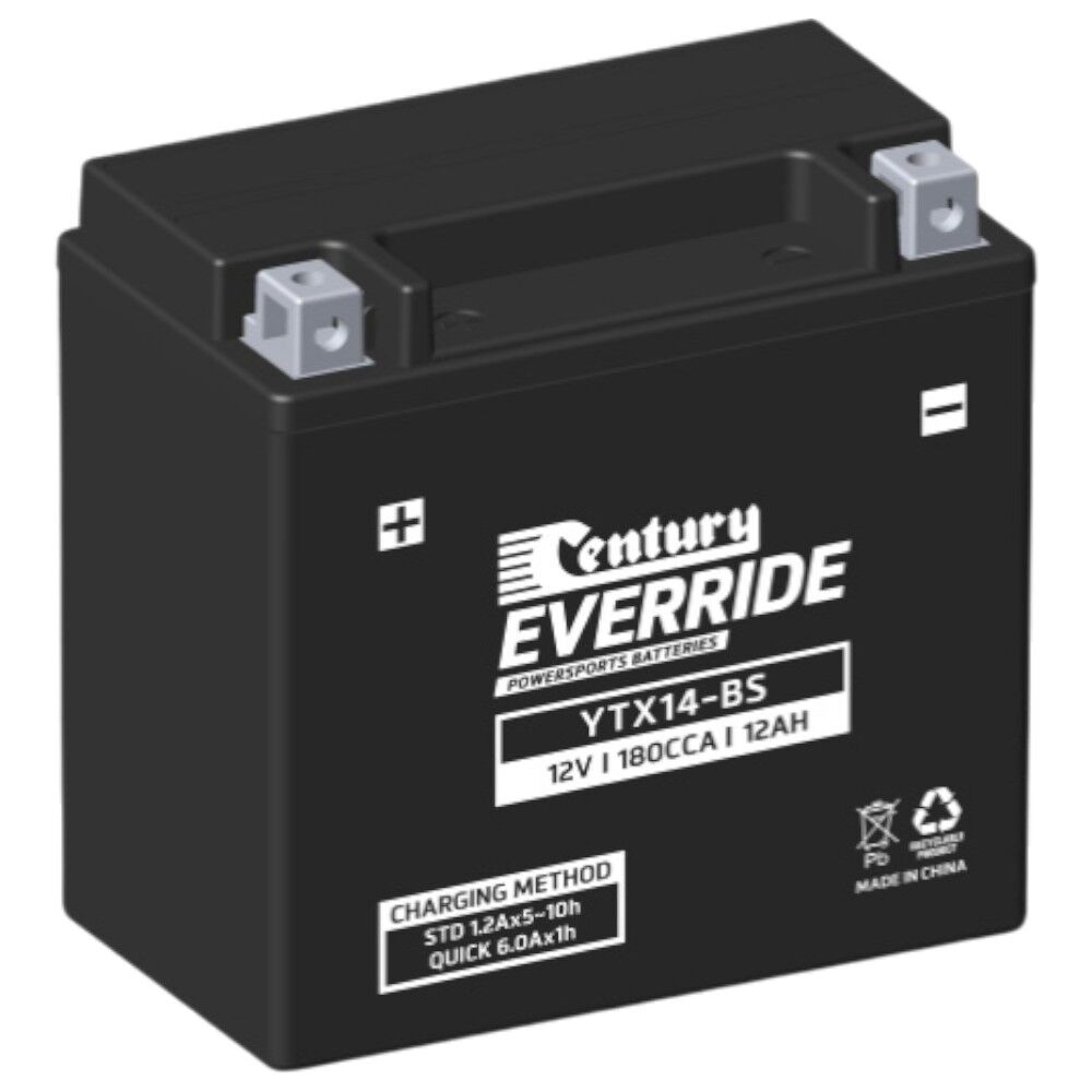 YTX14-BS Century Everride