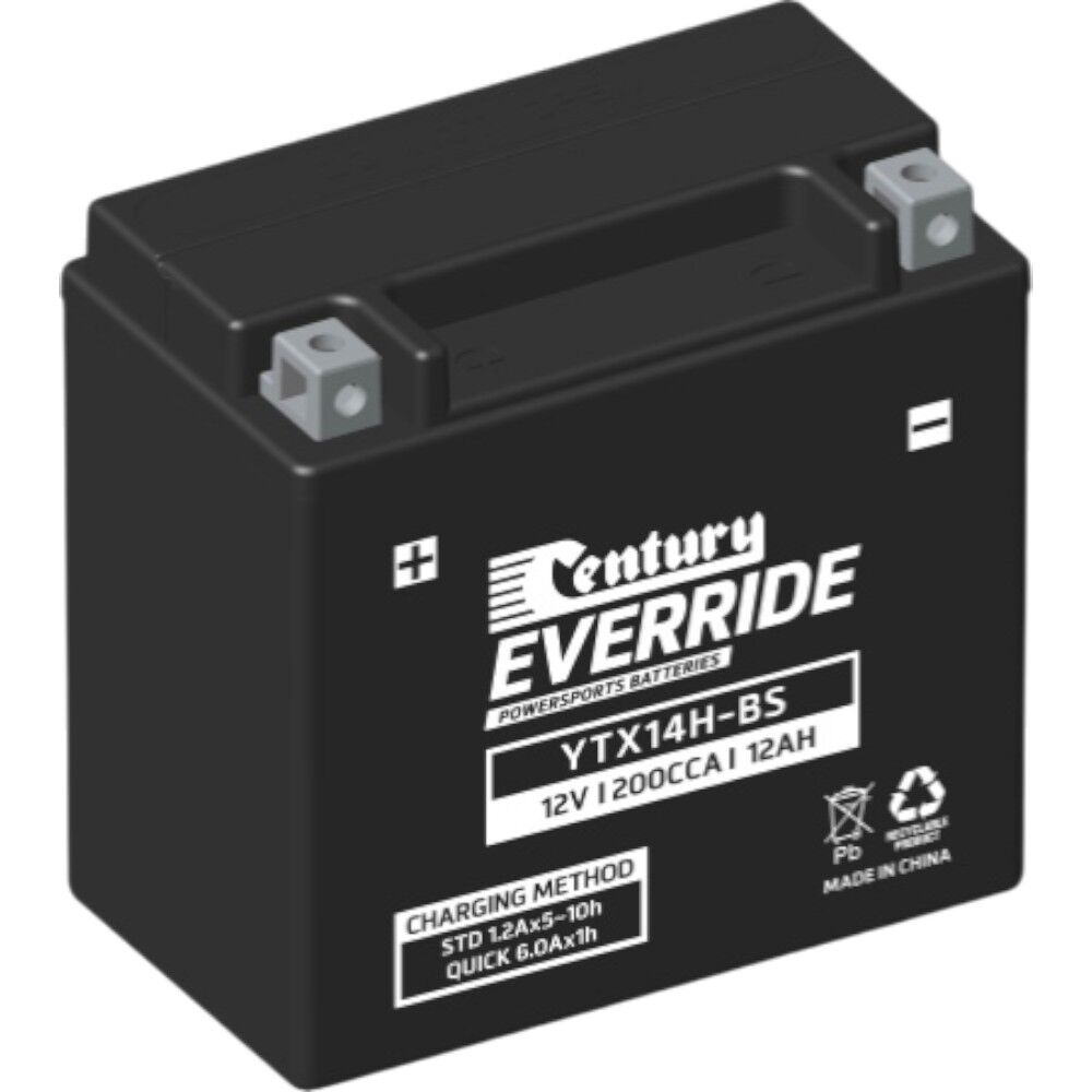 YTX14H-BS Century Everride