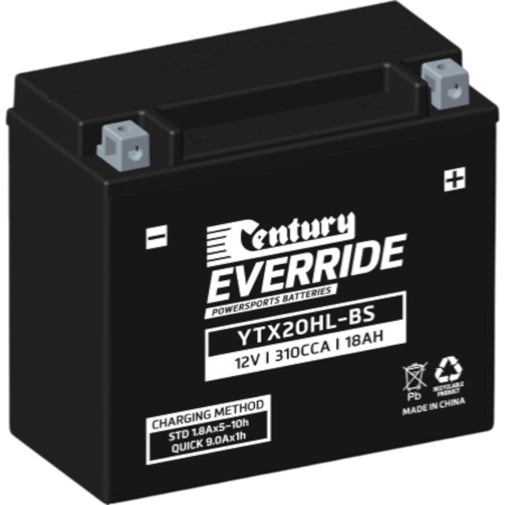 YTX20HL-BS Century Everride