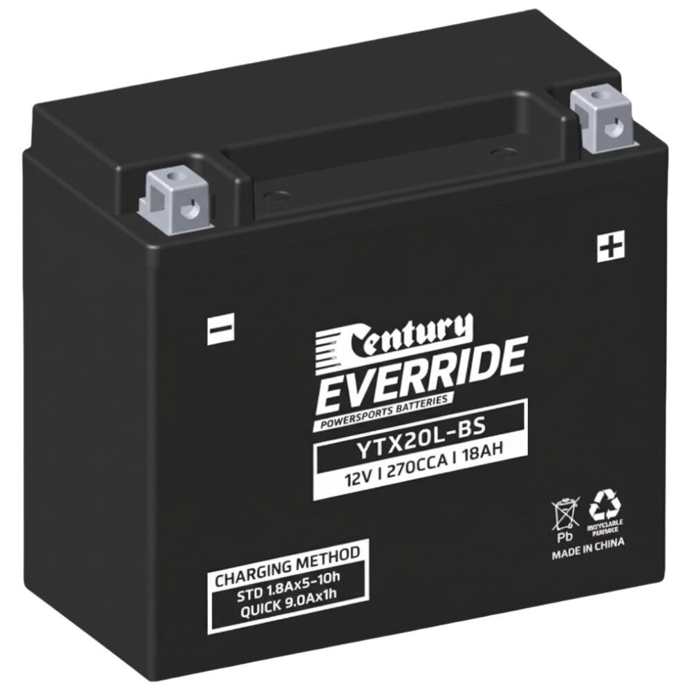 YTX20L-BS Century Everride