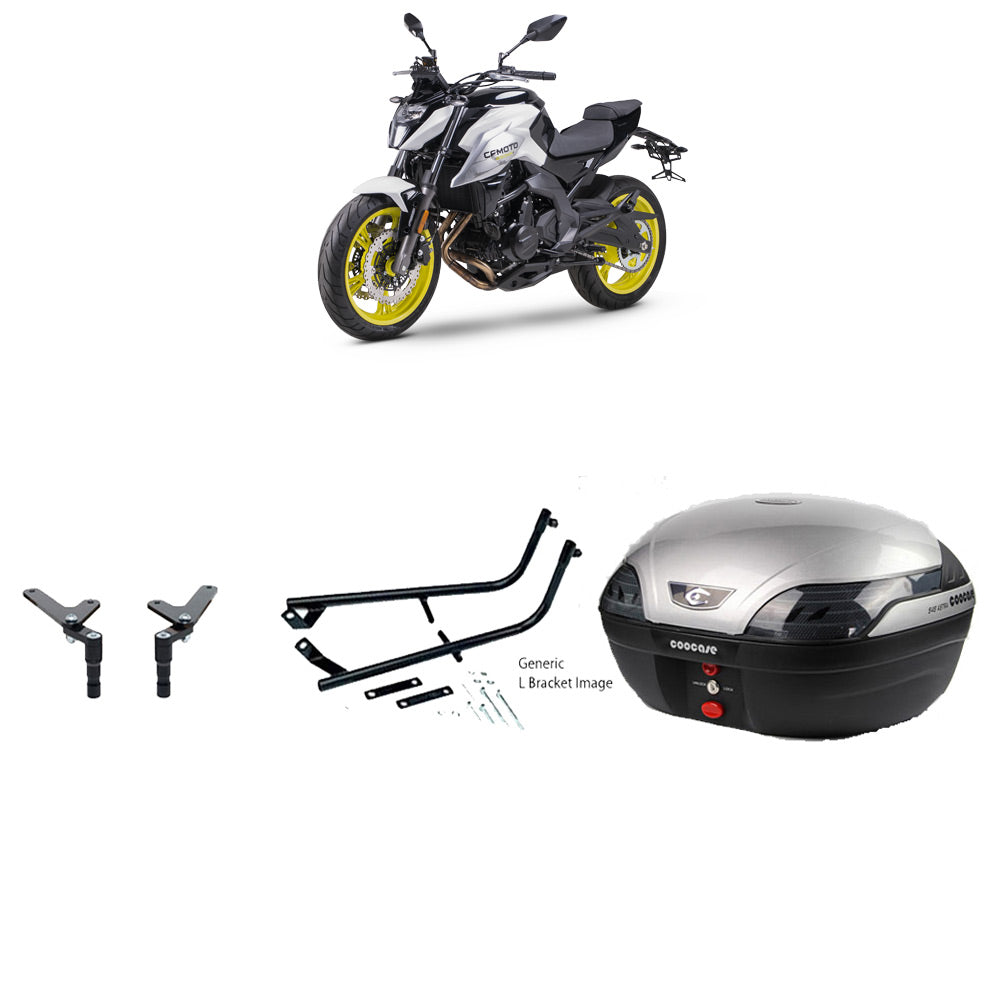 S48 Astra Silver Topbox Kit 650 NK 17-25 - CF003S48BPSIL