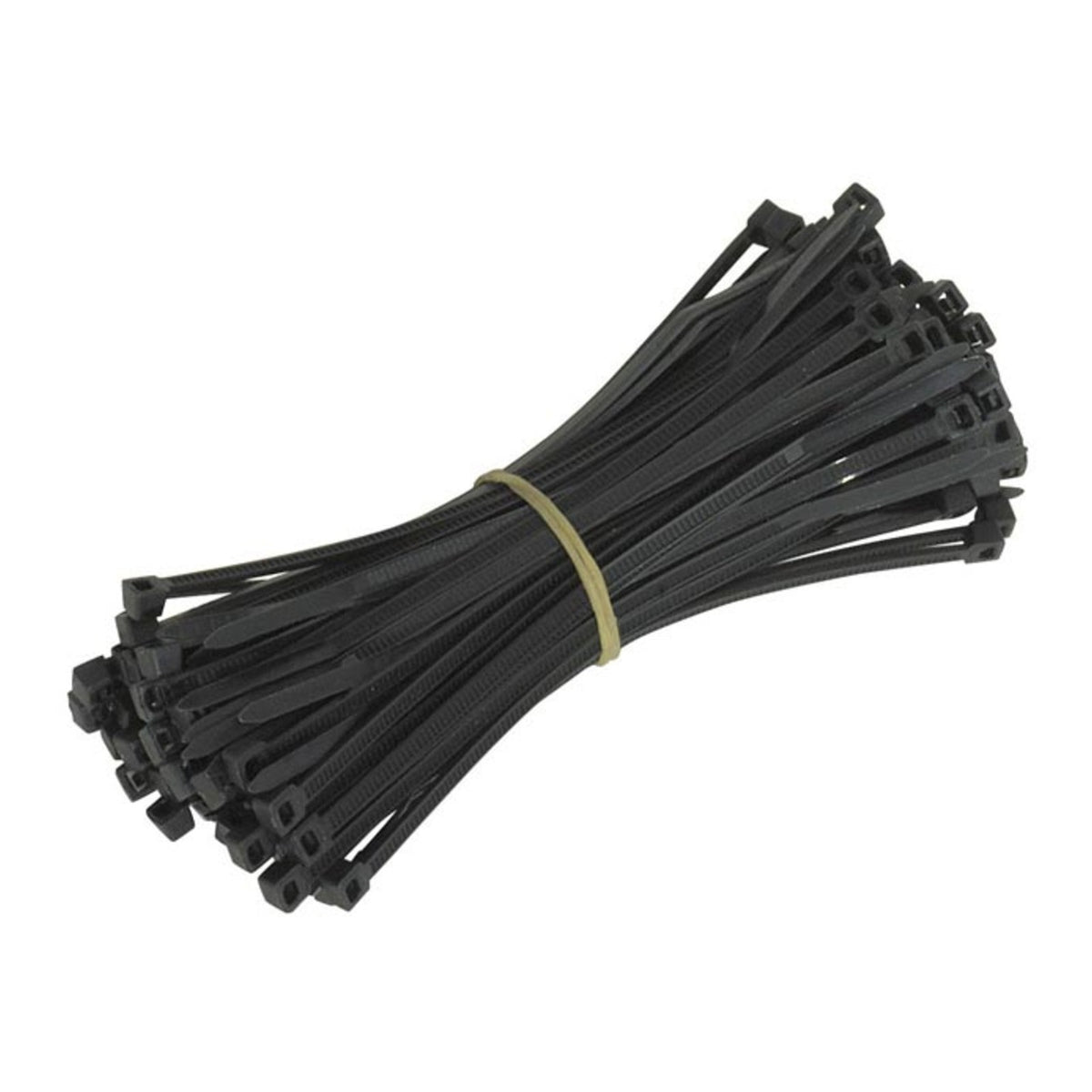 Whites Cable Ties 203 x 3.6mm (100/Bag) - Black