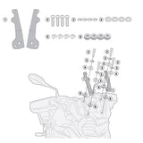 GIVI KIT FOR F750GS FOR AF5127/D5127ST/S