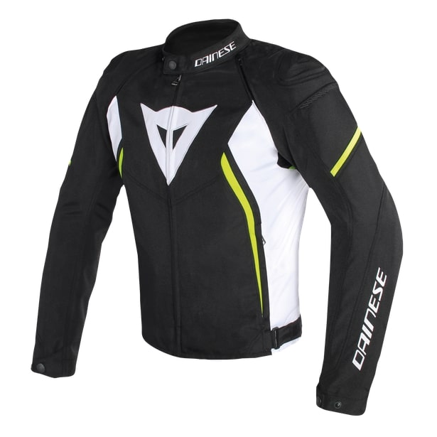 AVRO D2 TEX JACKET BLACK/WHITE/FLUO-YELLOW