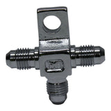 Whites Brake - Line Tee - Steel Chrome