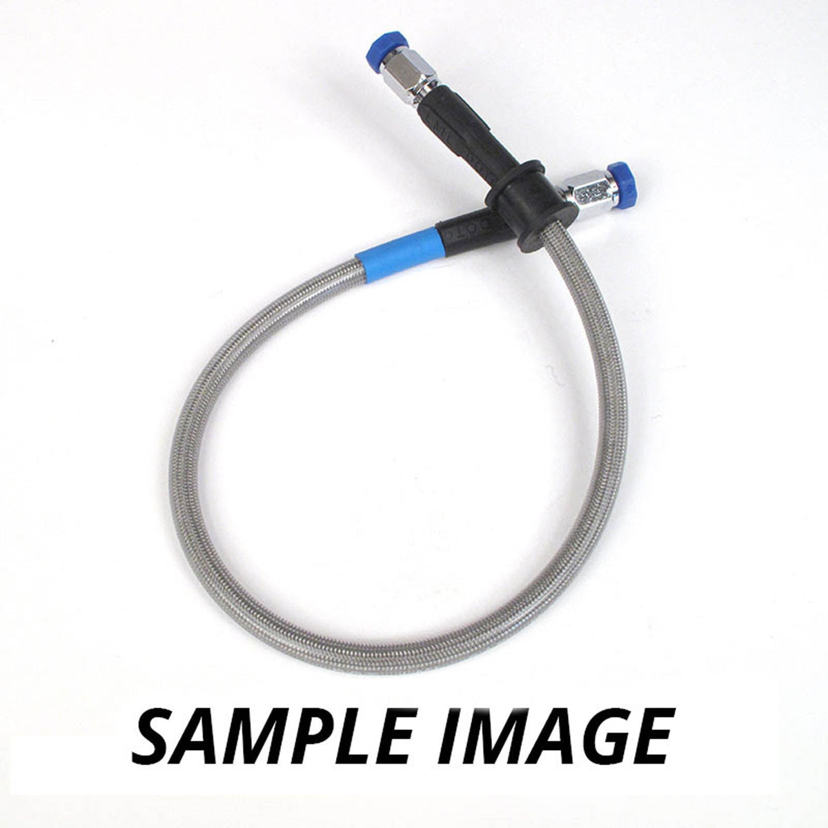 WMP Premade Brake Line - 1350mm - (Chrome)