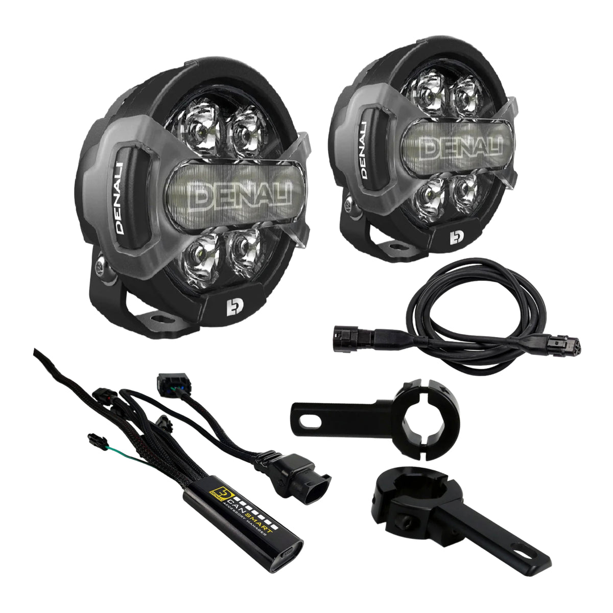 Denali D7 Pro Crash Bar Bundle - BMW K1600 / R nineT