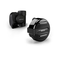 Denali SoundBomb V-Twin Dual-Tone Air Horn with Cover - Black