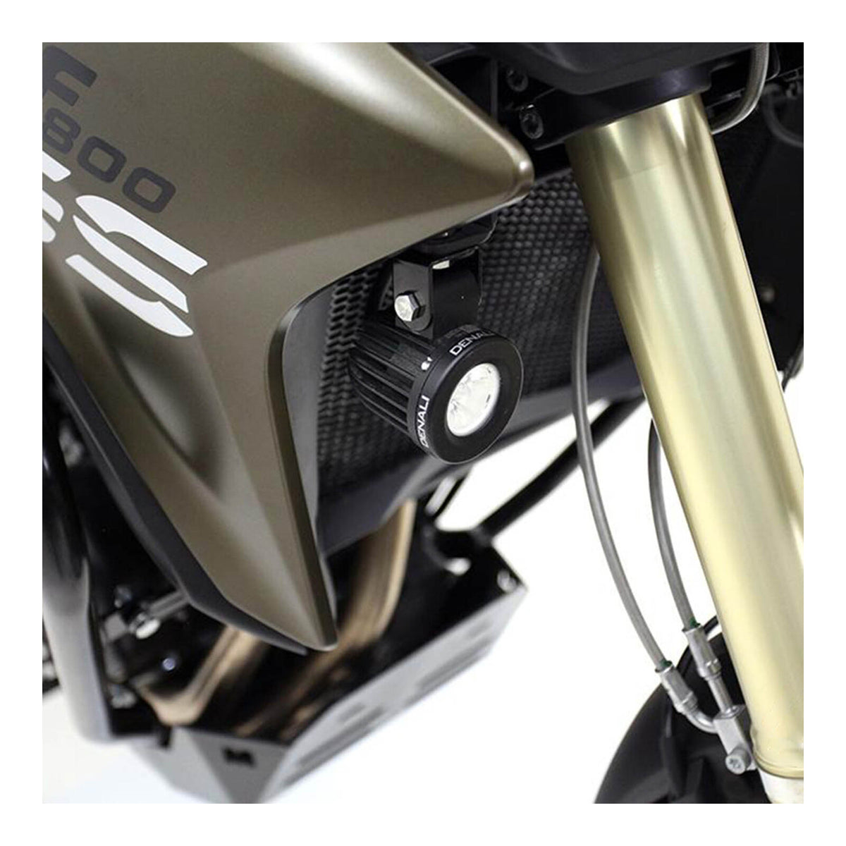 Denali Auxiliary Light Mount Brackets - BMW F800GS & F800GS ADV '13-